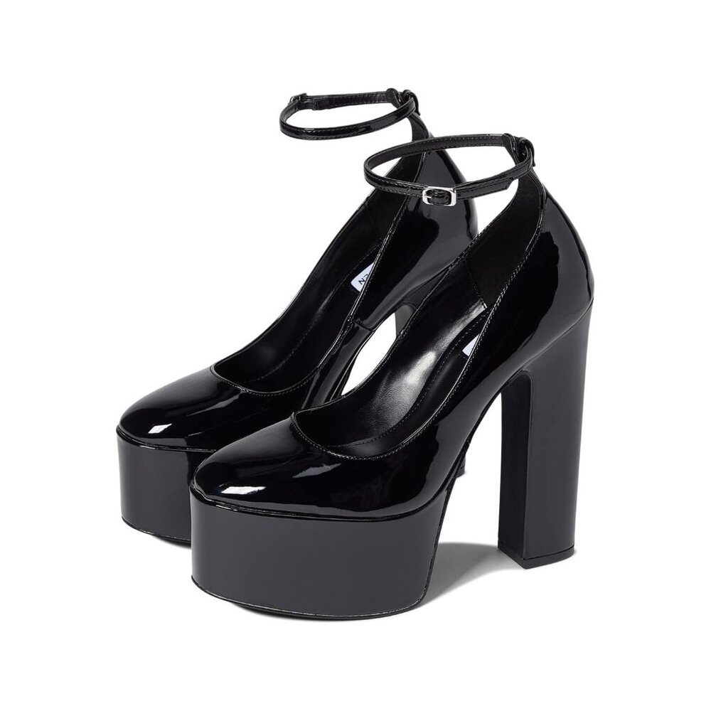 Steven Madden - Skyrise Womens Ankle Strap Platform Platform Heels